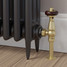 T-TRV-019-AG-BB-BROWN-HEAD-LS00 - Flatford Traditional TRV Angled Brushed Brass Thermostatic Radiator Valves With Sleeves T-TRV-019-AG-BB-BROWN-HEAD-LS00 - Flatford Traditional TRV Angled Brushed Brass Thermostatic Radiator Valves With Sleeves